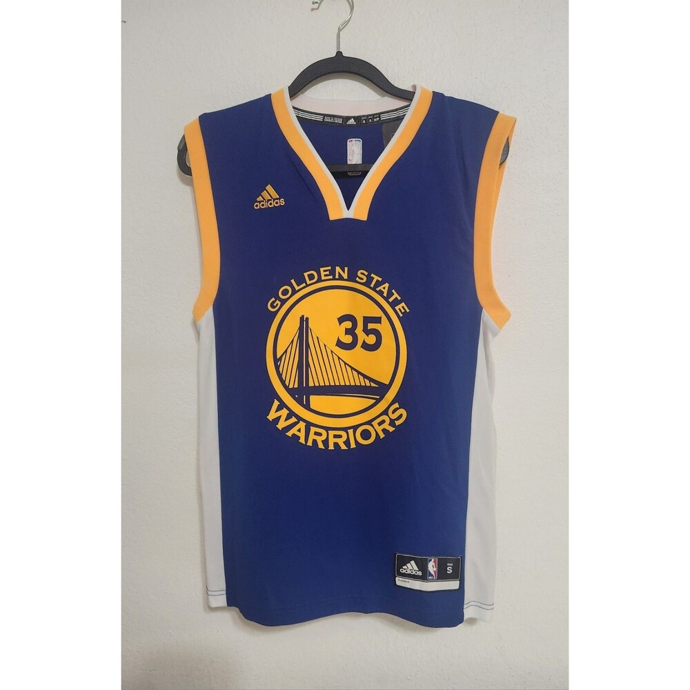 Adidas Golden State Warriors Jersey Kevin Durant #35 Youth Size SMALL